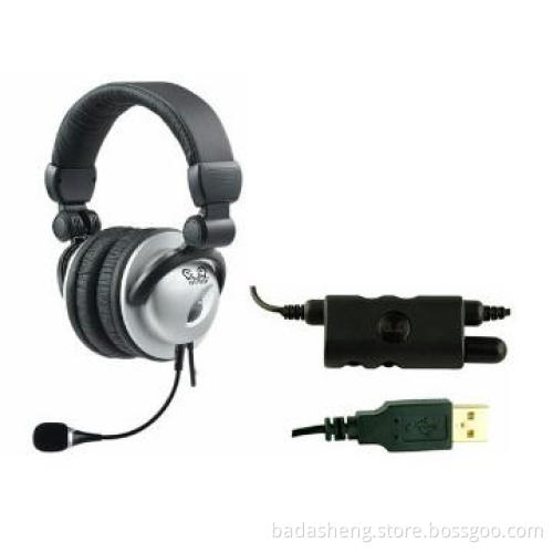 5.1 channel vibration USB PC headset